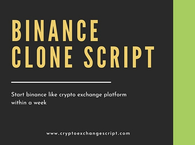 Binance Clone Script- To Start Crypto Exchange like Binance binance clone script binance clone software binance exchange clone software