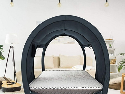 Enjoy Camping in Your Bedroom with Pop-Up Leedor Bed Tent - Pep