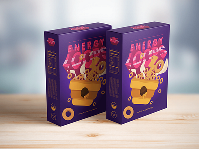 Download Energy Loops Cereal Packaging Design By Ugak On Dribbble