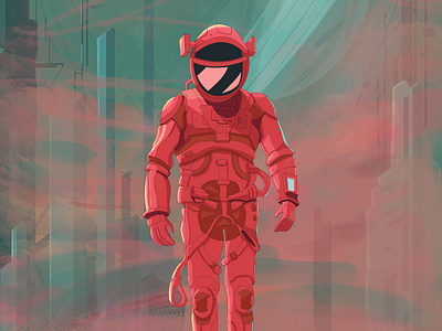 Astronaut Art (Digital Art)