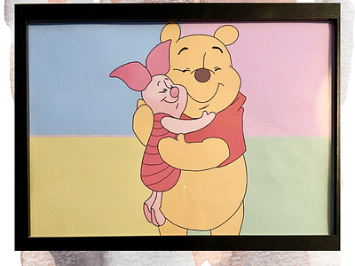Winnie the Pooh inspired print | frame options available