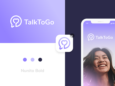 TalkToGo | Logo concept app logo app logo icon branding branding concept design flat graphic graphicdesign illustrator logo logocreation vector