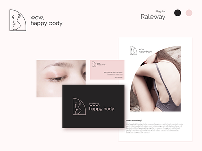 Wow, happy body | Logo concept