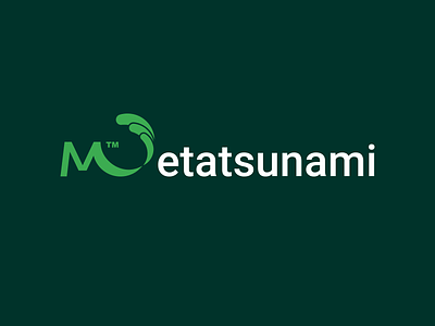 Metatsunami | Logo branding design flat graphic graphic design graphicdesign logo vector
