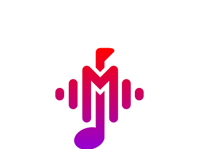 music note logo design