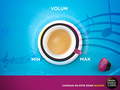 Nescafé Dolce Gusto - Visual Concept coffee music volume