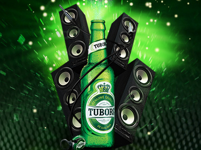 Tuborg - Photo manipulation beer music sounds