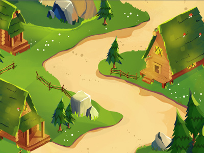 Map Sneak peek illustration map