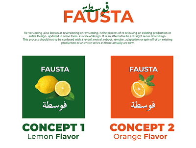 OLD algerian Brand Fausta Candy Remake 1992 branding design draw icon illustration old old school typography vector vintage