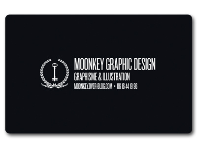 Business Card black business card identity white