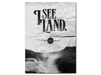 I See Land iceland music poster project