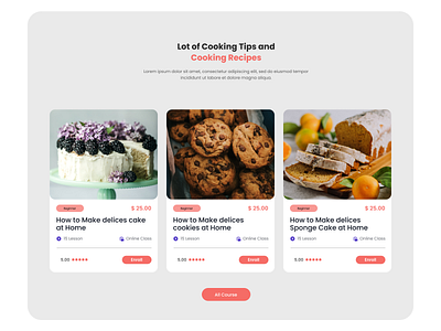 Delicious food cooking course selling Template cooking cooking course cooking recipes food