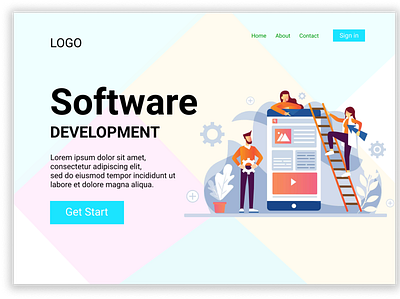 software development design illustration portfolio portfolio design ui web webdesign wordpress