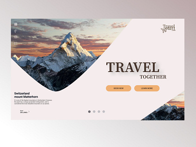 TravelTogether - website for travel company TravelTime