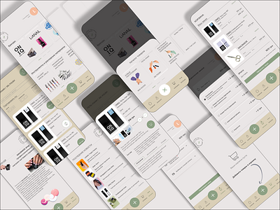 E-COMMERCE MOBILE APP design mobile app page ux website