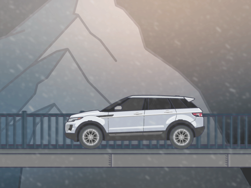 Land Rover Evoque by Elsa 🌿 on Dribbble
