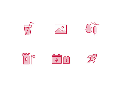 Icons for clever house