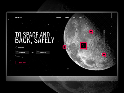 SPACED Challenge branding uiux web design