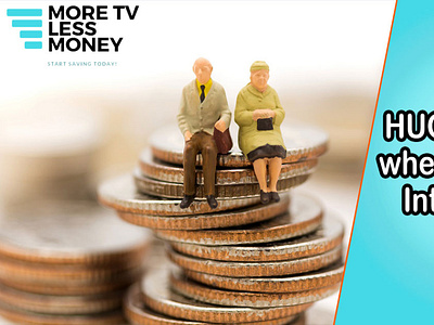 More TV Less Money branding design