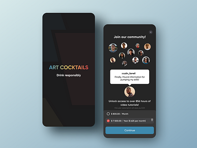 Art Cocktails is an App for Bartenders