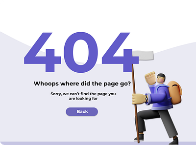 404 Page Not Found app branding design icon illustration illustrator logo typography ui ux