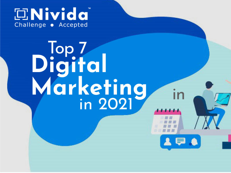 Top 7 Digital Marketing Trends In 2021 By Nivida Web Solutions On Dribbble