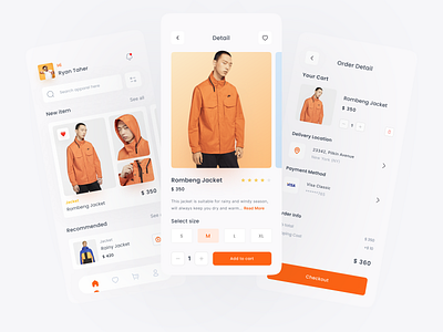 Pop! - Fashion App animation branding design figma mobile typography ui ux vector web