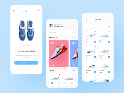 Spatu - Shoe Market App - Part 1 app design detail ecommerce app figma illustration market marketplace mobile mobile app shoe ui ux
