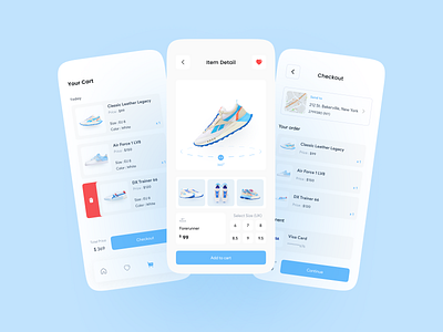 Spatu - Shoe Market App - Part 2 app design ecommerce ecommerce app ecommerce design figma icon illustrator marketplace marketplace app mobile mobile app shoe sneaker ui ux