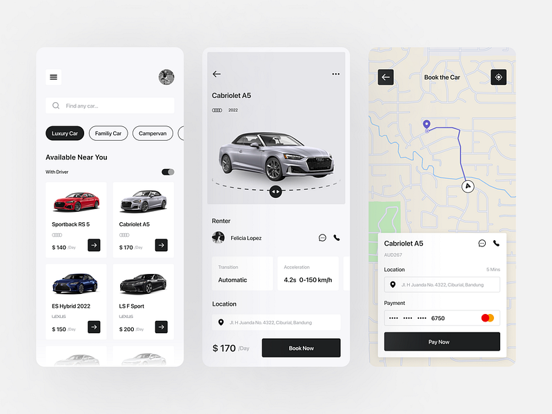 Browse thousands of Car Rental Mobile App images for design inspiration ...