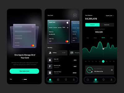 Cardist - Wallet Mobile App Exploration