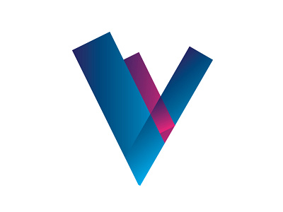 V logo