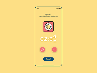 Count down timer app daily ui ux