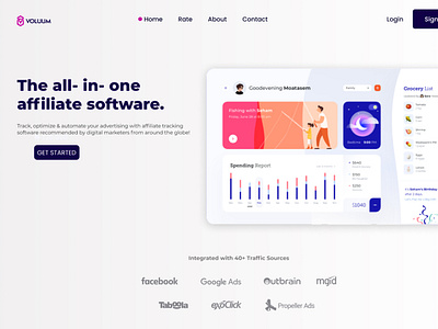 Voluum-landing page