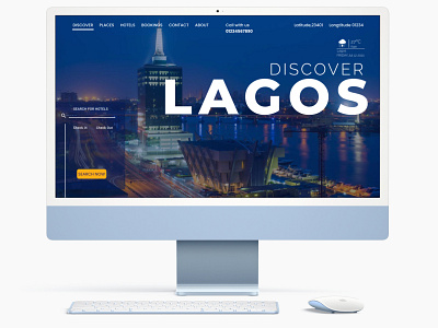 Lagos-Travel app branding daily ui design figma lagos travel ui ux web
