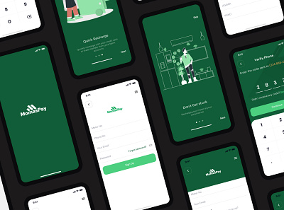 MomasPay-App Design app figma ui ux