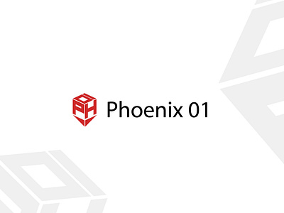 Logo Design for PHOENIX 01, A Courier Service Company. art brand design brand identity brand identity design brand look branding design illustration logo
