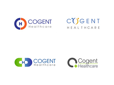 Cogent Healthcare brand design brand identity brand identity design brand look branding design logo logo design