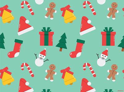 Christmas Pattern cartoon design graphic design illustration pattern pattern illustration vector