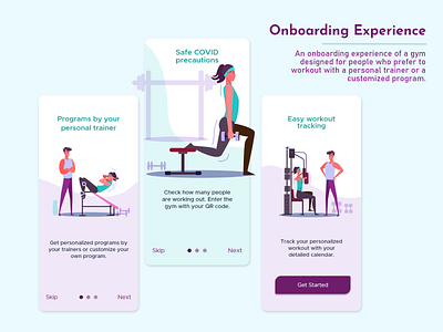 Fitness Onboarding Experience