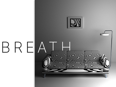 BREATH 3d art branding design illustration