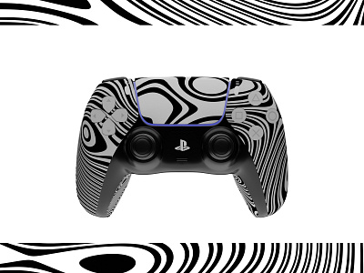 Dualsense PS 5 3d art branding design product productdesign