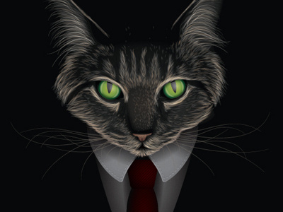 Shouldn't Have Forgotten the Tuna cat illustration vector