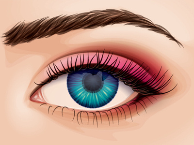 The Cliché II eye illustration illustrator tutorial vector