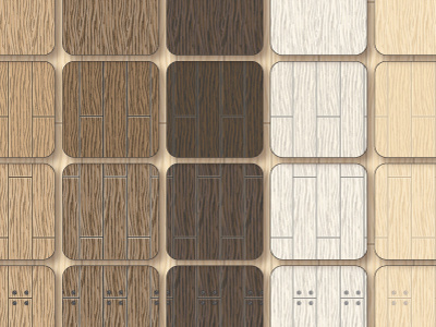 Seamless Vector Wood Patterns