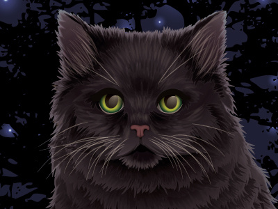 Meow! cat illustration illustrator tutorial vector
