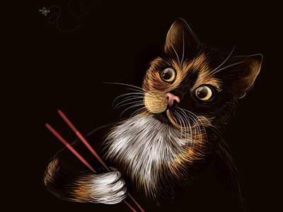 Book Give Away! adobe book cat illustration vector