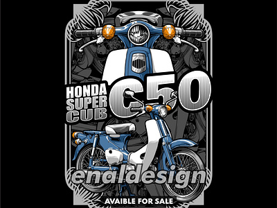 Honda C50 design for sale