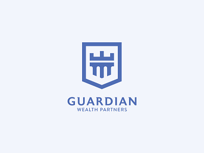 Guardian azerbaijan brand business creative design finance logo typography