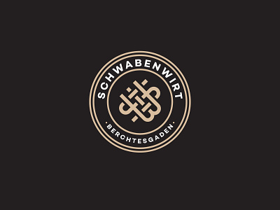 Schwabenwirt brand creative hotel hotel logo logo